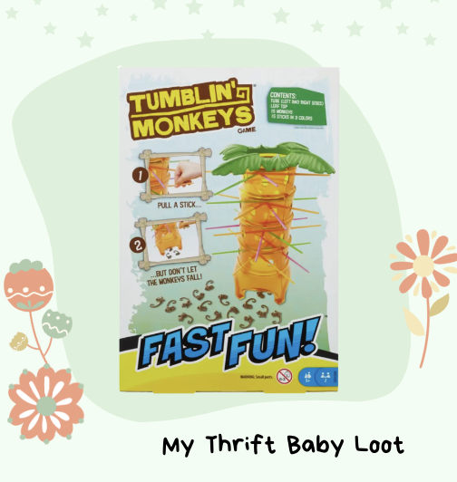 Preloved tumbling monkeys game